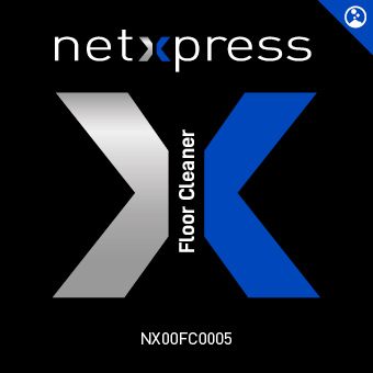 Etiquette Floor Cleaner Netxpress - Nettoyage et Dégraissage